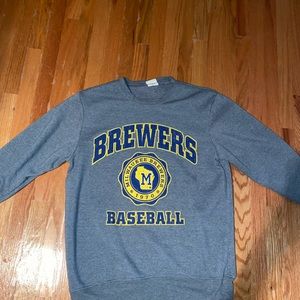 Milwaukee brewers crewneck sweatshirt